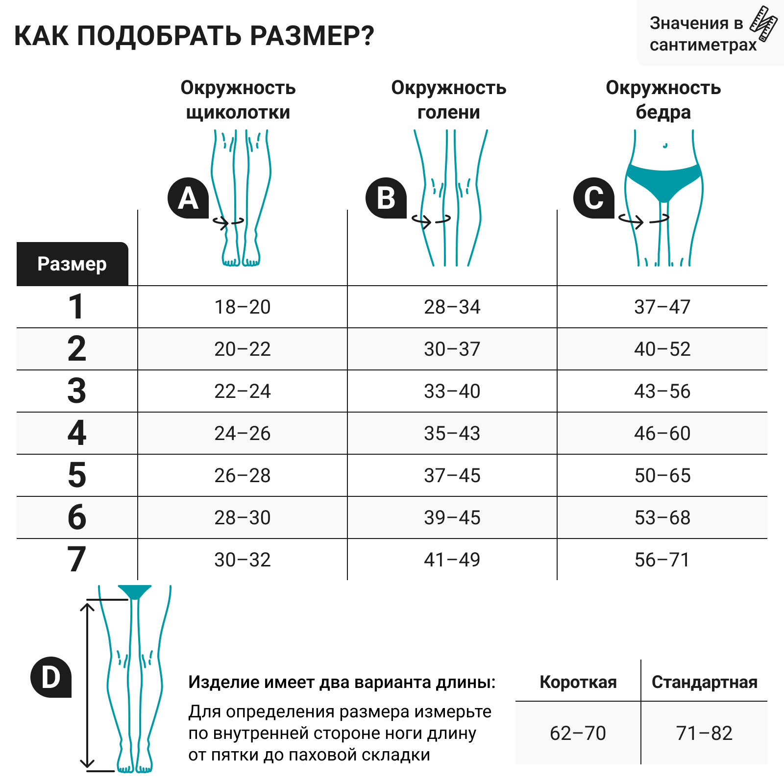 Компрессионные чулки 2P280 VENOTEKS, 2 класс купить в OrtoMir24
